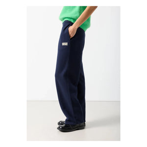 American Vintage - Jogger de algodón Plizzy | Azul marino