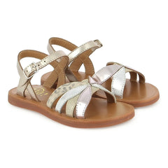 Pom d'Api - Sandalia Plagette Oto | Plata