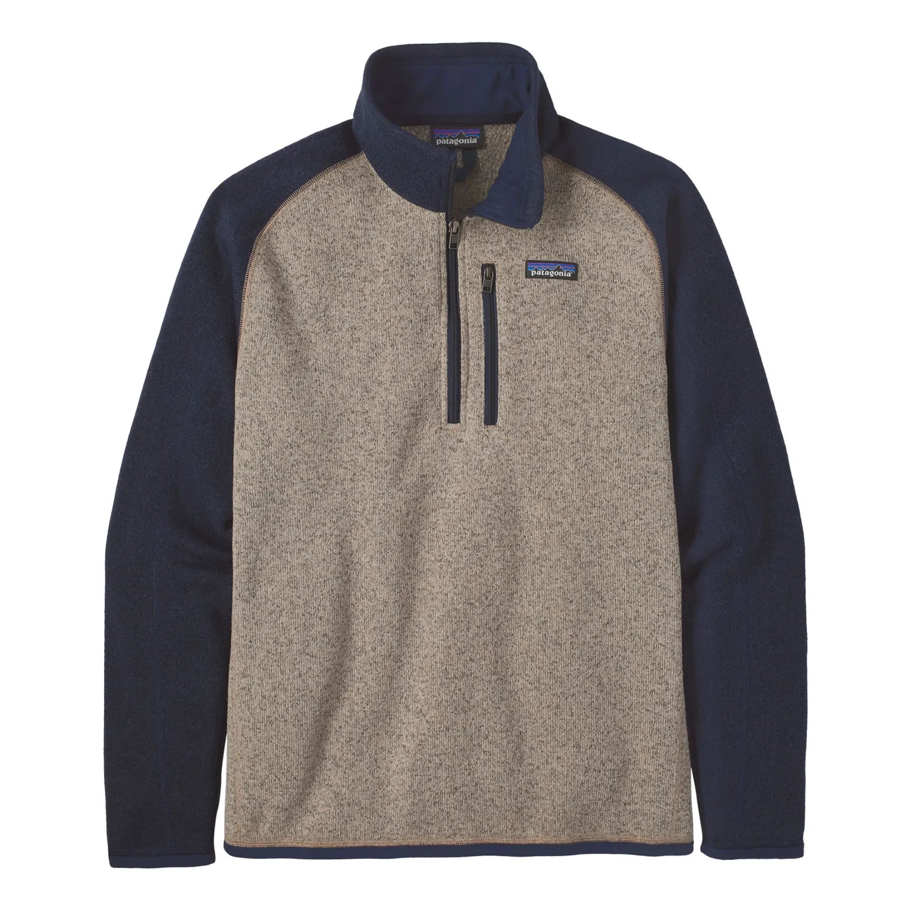 Patagonia - Chaqueta polar con cremallera Better Sweater de fibra reciclada | Beige jaspeado