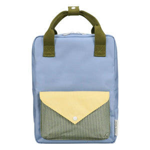 Sticky Lemon - Mochila tipo sobre mediana | Azul claro