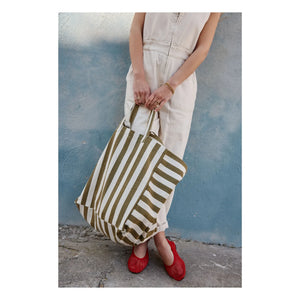 Rose in April - Bolso tote a rayas Elisa | Oliva