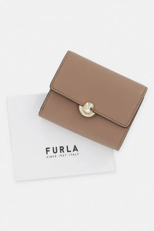 Billetera de cuero Furla para mujer