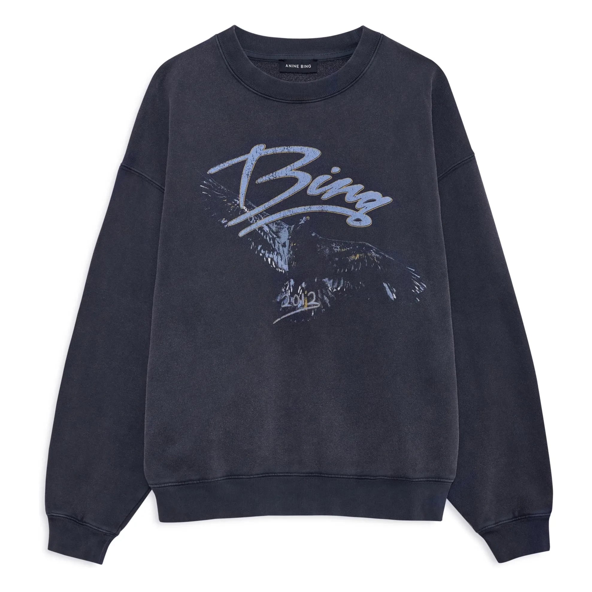 Anine Bing - Sudadera Spencer | Negro Lavado