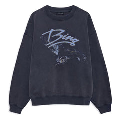 Anine Bing - Sudadera Spencer | Negro Lavado