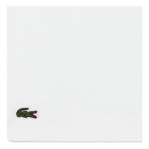 Lacoste - Camiseta de algodón orgánico con contraste | Blanco roto