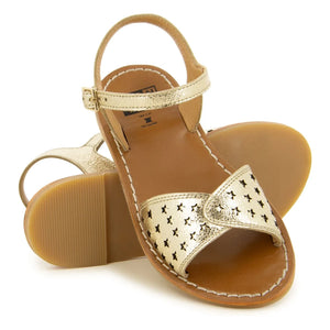 Bonton - Sandalias Sandy Perfos | Oro