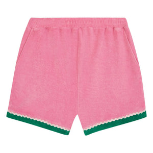 Bonton - Livi Bebek Toalla Shorts | Rosa Caramelo