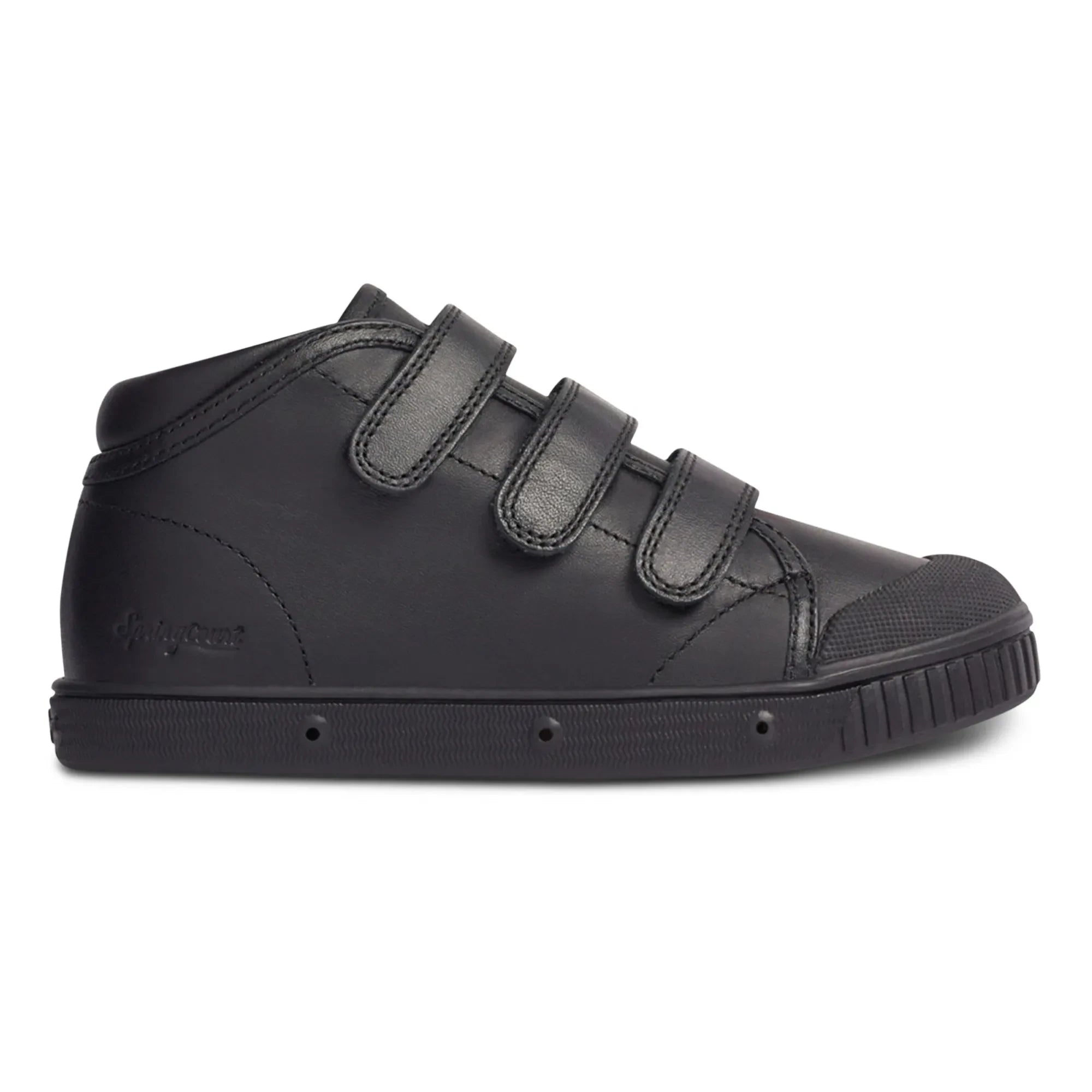 Spring Court - Zapatillas deportivas altas de velcro B2 Nappa | Negro