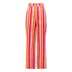 Elise Chalmin - Georgia Pantalones de Algodón | Rojo