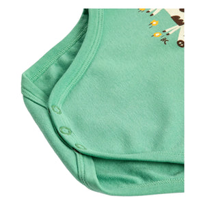 Bobo Choses - Body orgánico de algodón Cow | Verde