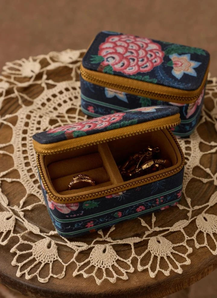Louise Misha - Caja de joyas Soumaya | Azul noche