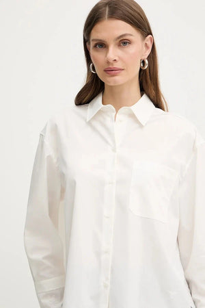 Weekend Max Mara NEUTRO Camisa de Algodón