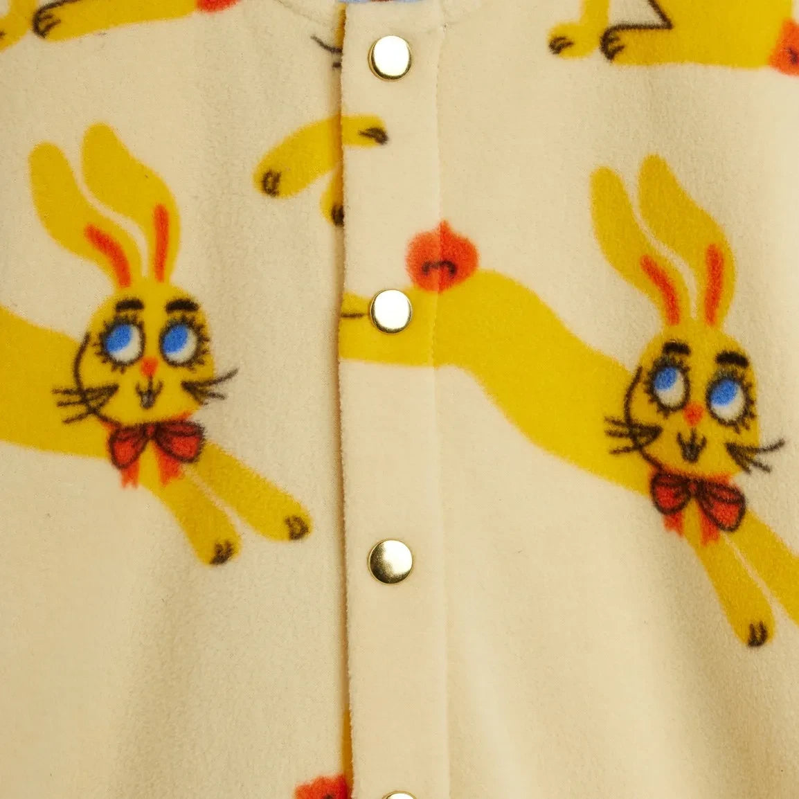 Mini Rodini - Mono conejito de algodón orgánico | Amarillo