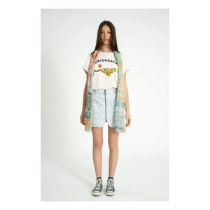 Sisters Department - Marta Keten y camiseta de algodón | Crudo