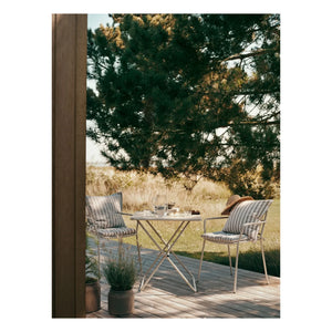 Broste Copenhagen - Cojín de silla Marta de algodón | Marrón visón