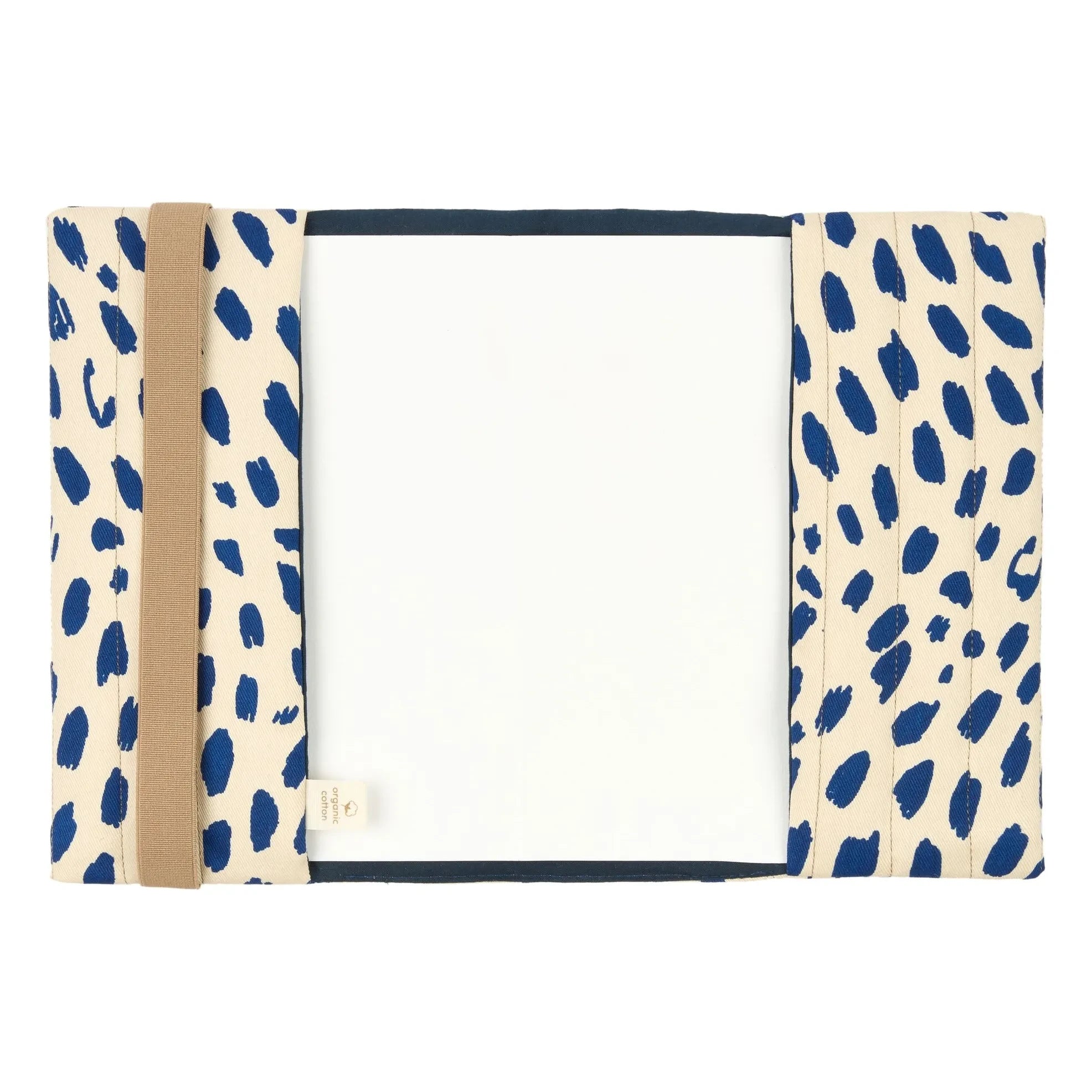 Nobodinoz - Funda para cartilla de nacimiento Hyde Park Leonie | Azul