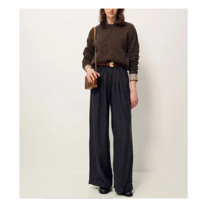 Sessùn - Suéter Silty de lana merino | Gris oscuro