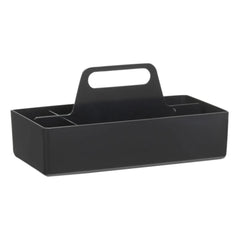 Vitra - Organizador de caja de herramientas de plástico reciclado - Arik Levy | Negro