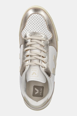 Zapatillas de piel Veja Small V-10 Laces para niños