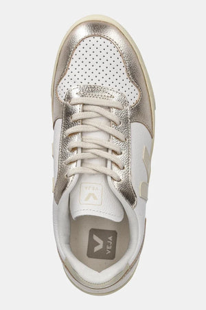 Zapatillas de piel Veja Small V-10 Laces para niños