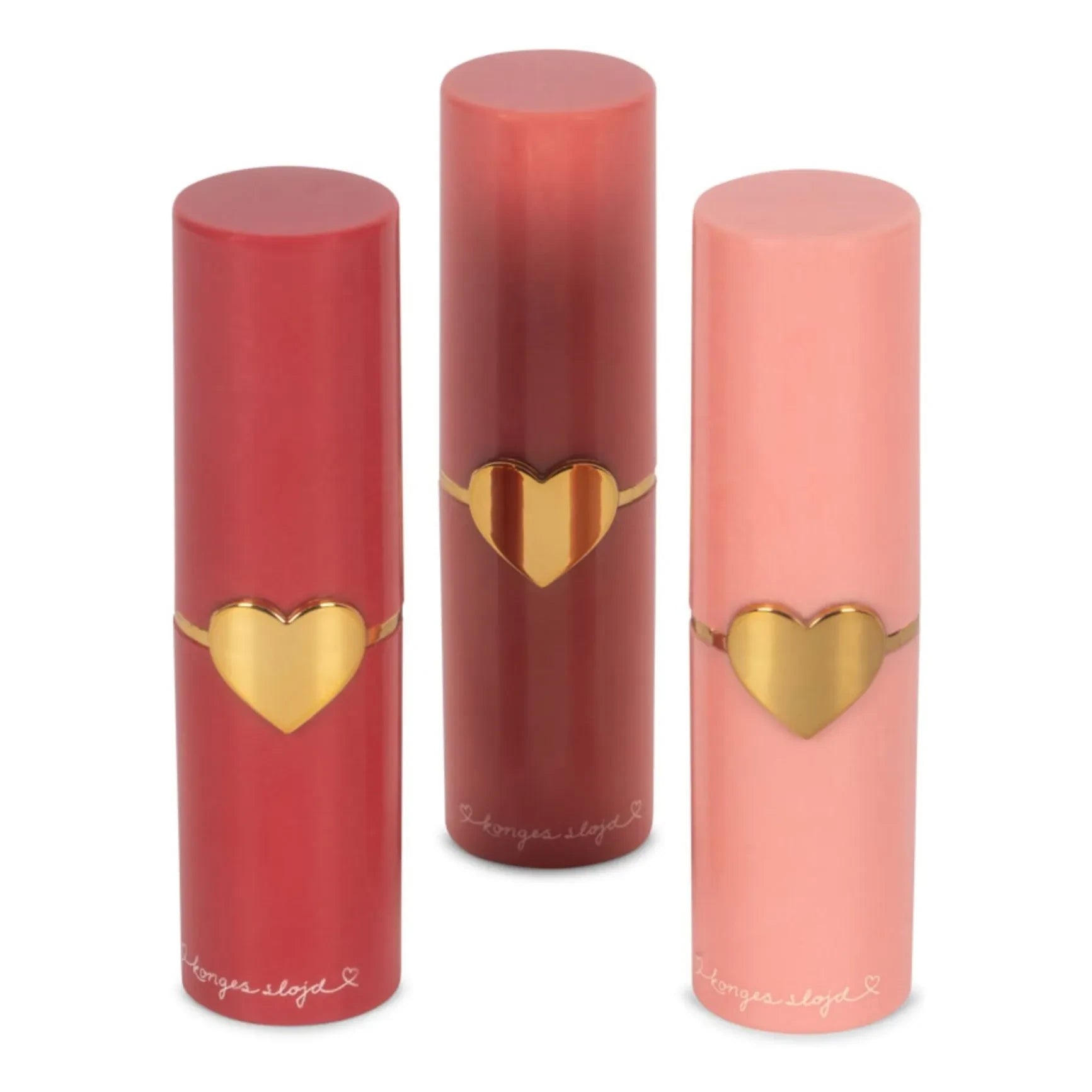 Konges Sløjd - Bálsamos labiales - Estuche de 3 | Rosa