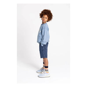 Smallable Kid - Pantalón corto Milo de algodón orgánico | Azul marino