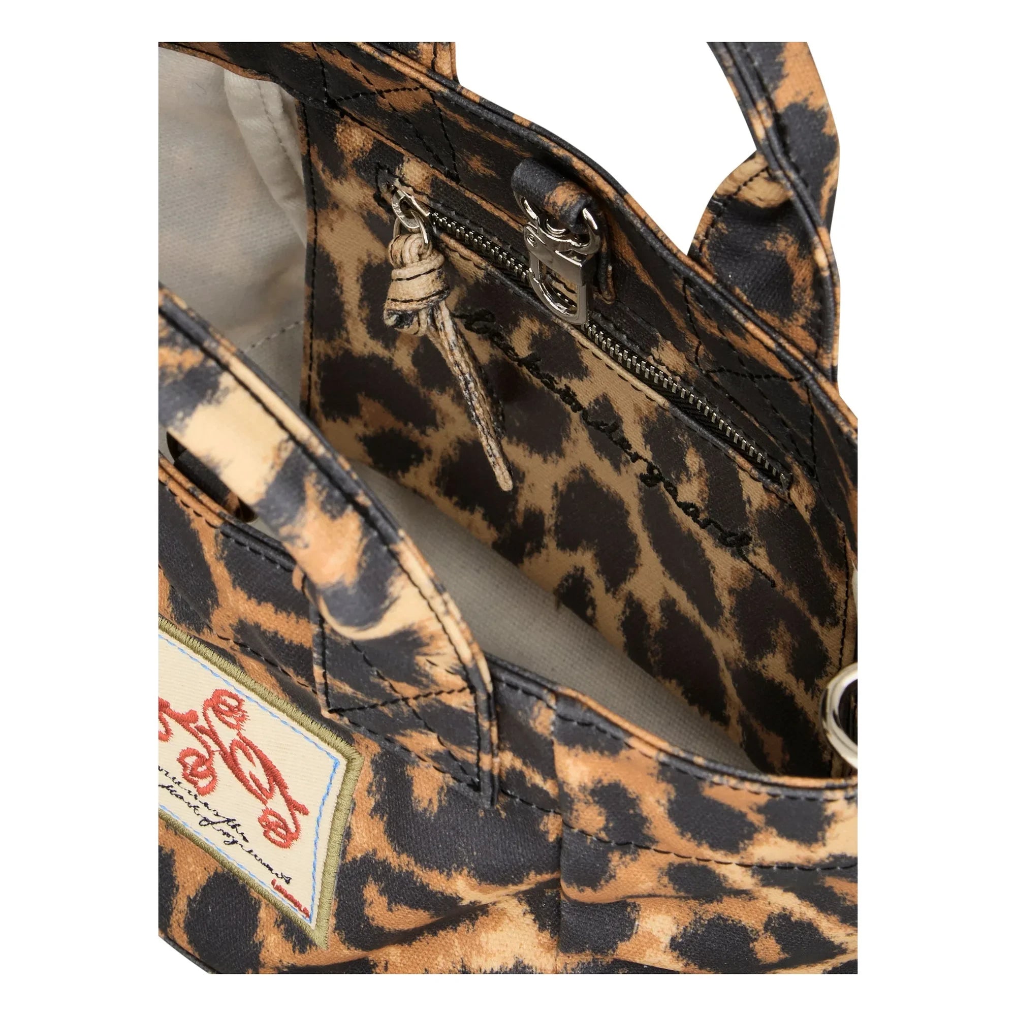Becksöndergaard - Bolso de algodón Leopa Gabby | Negro