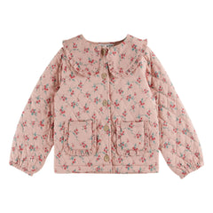 Emile et Ida - Chaqueta guateada con estampado floral | Rosa