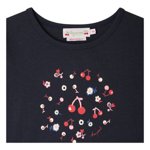 Bonpoint - Camiseta Tidjiane de algodón orgánico | Azul marino
