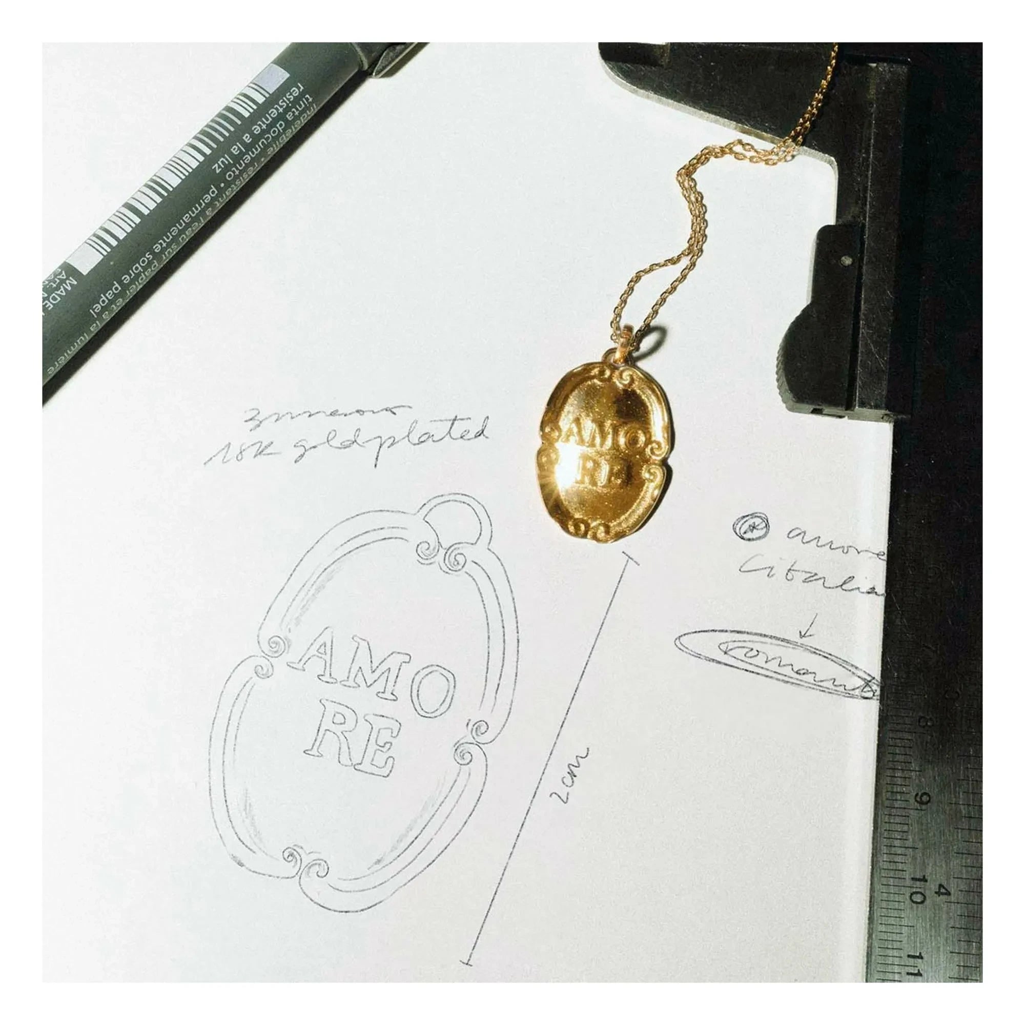 Collar Alhaja - Amore | Oro