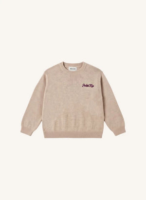 Smallable Kid - Shelly Pocket Kiss Suéter de Lana | Crema