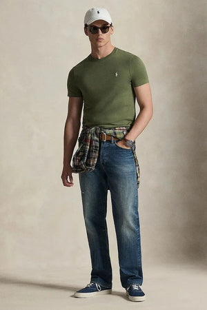 Camiseta básica de algodón Polo Ralph Lauren para hombre