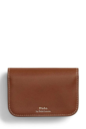 Cartera de cuero Polo Ralph Lauren