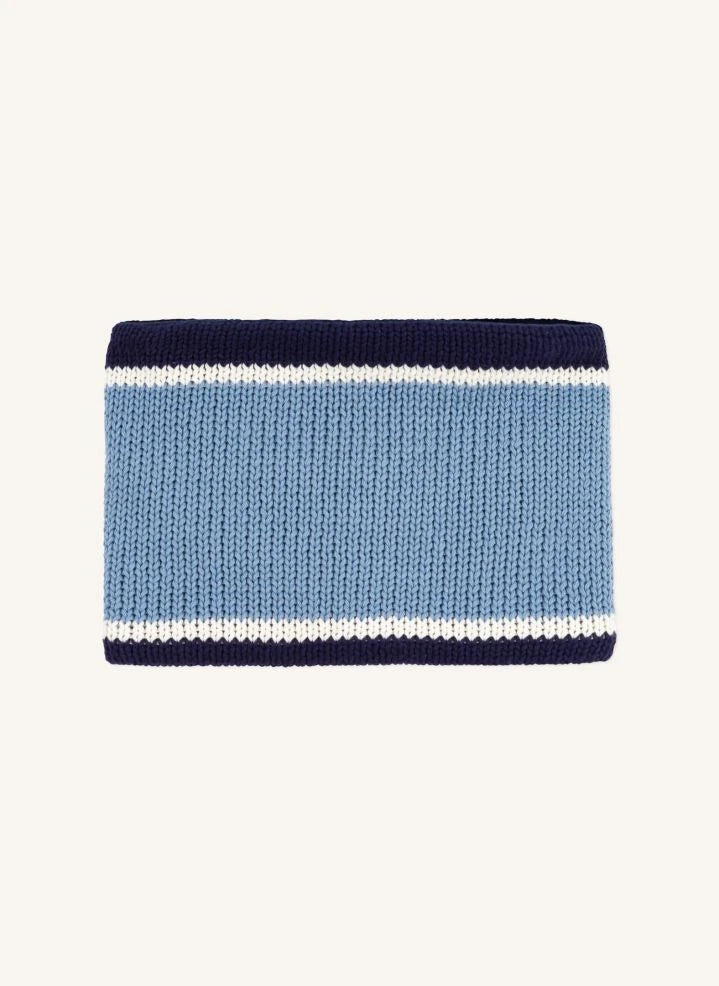 Petit Bateau - Cuello de punto a rayas | Azul