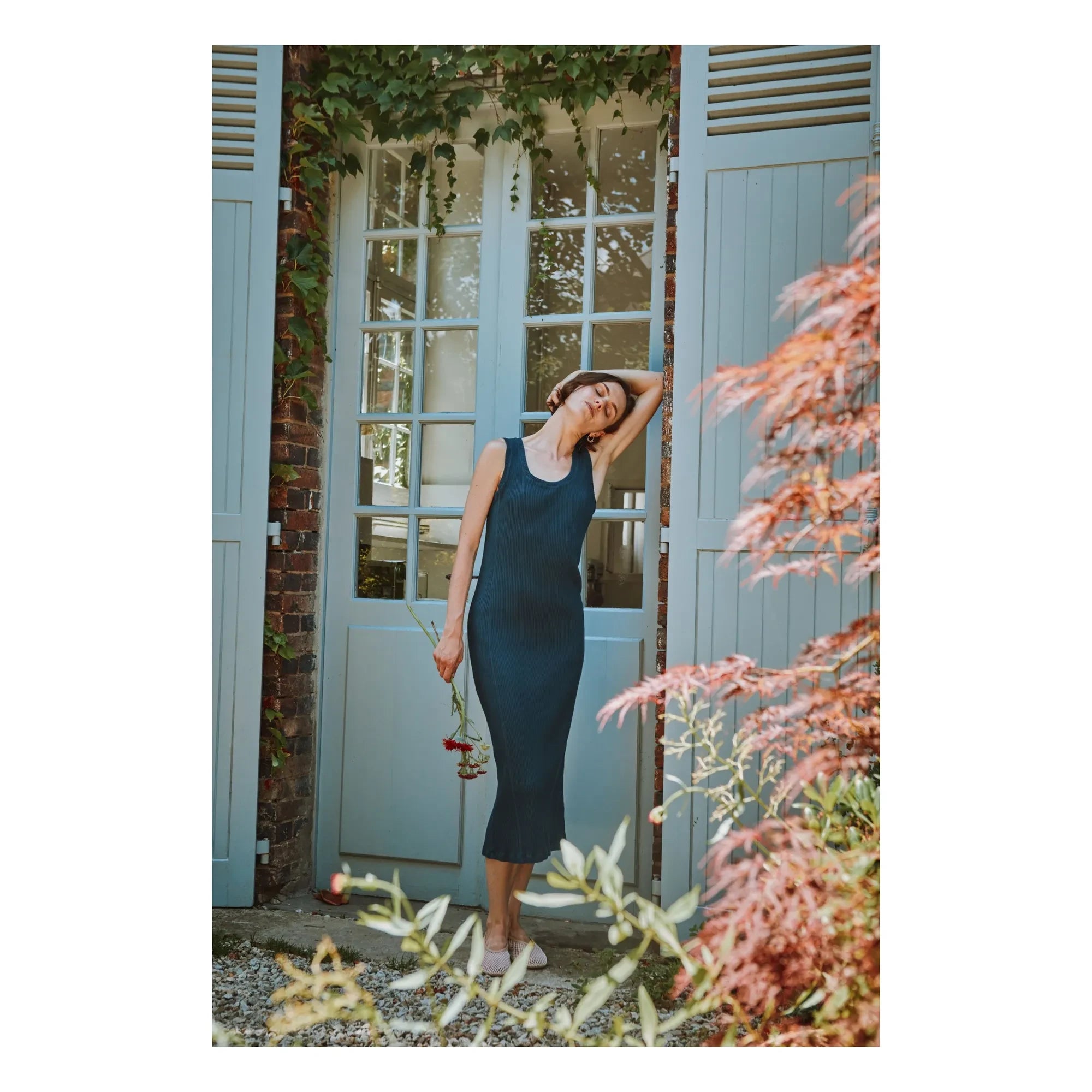 Poudre Organic - Vestido Féve | Azul marino