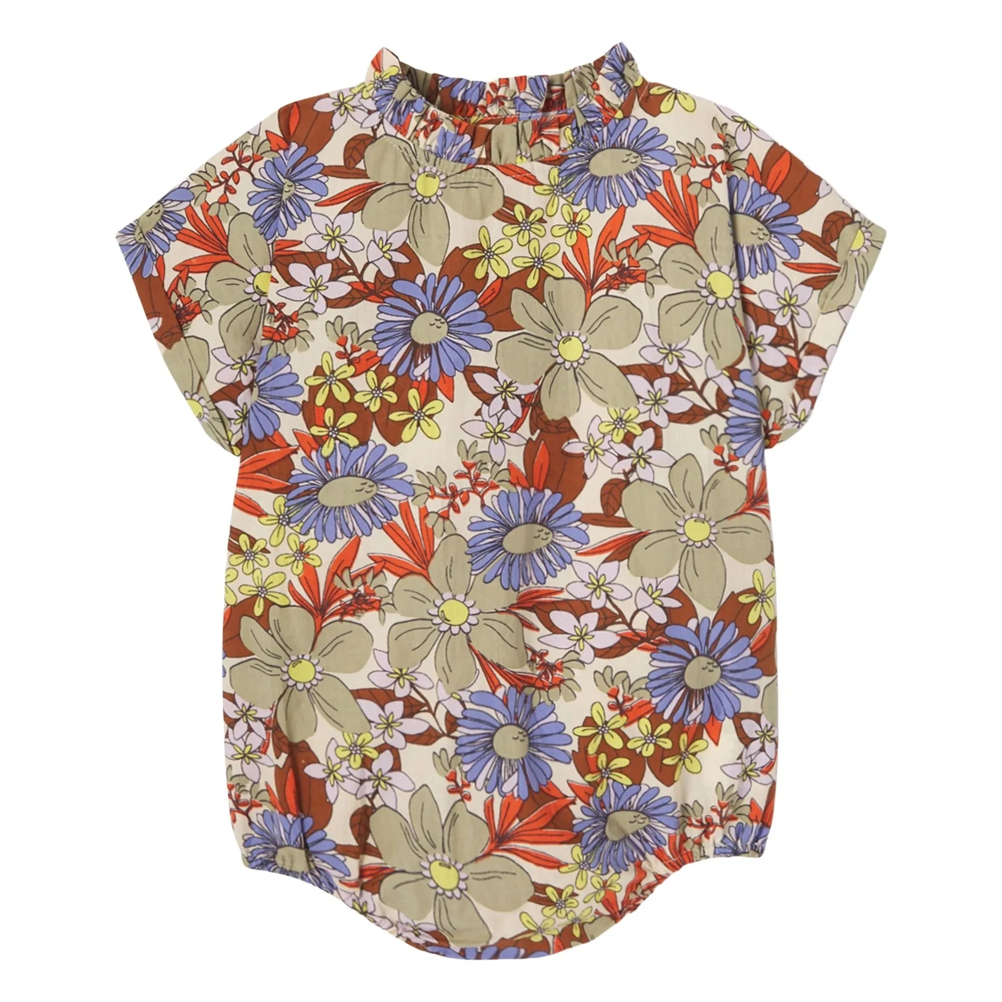 Apaches - Mono con estampado floral Kalak | Verde