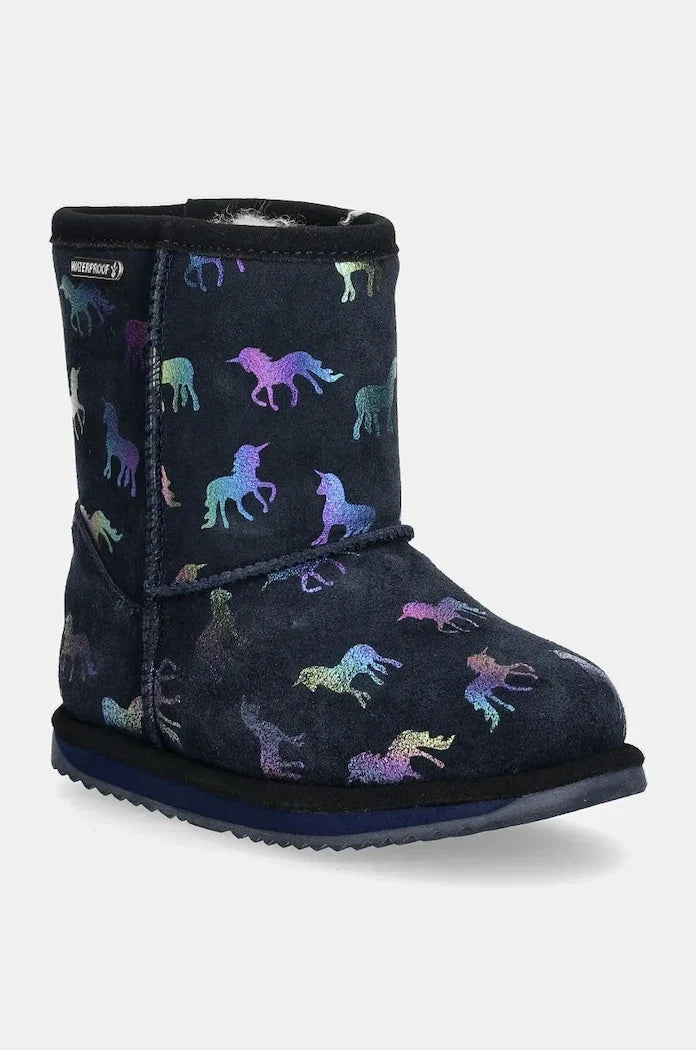Botas infantiles Emu Australia Rainbow Unicorn Brumby de ante