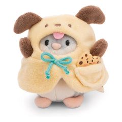 Nici - Peluche hámster Shai con disfraz de perro | Beige