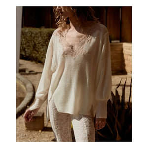 Mes Demoiselles - Jersey de lana Aera | Marfil