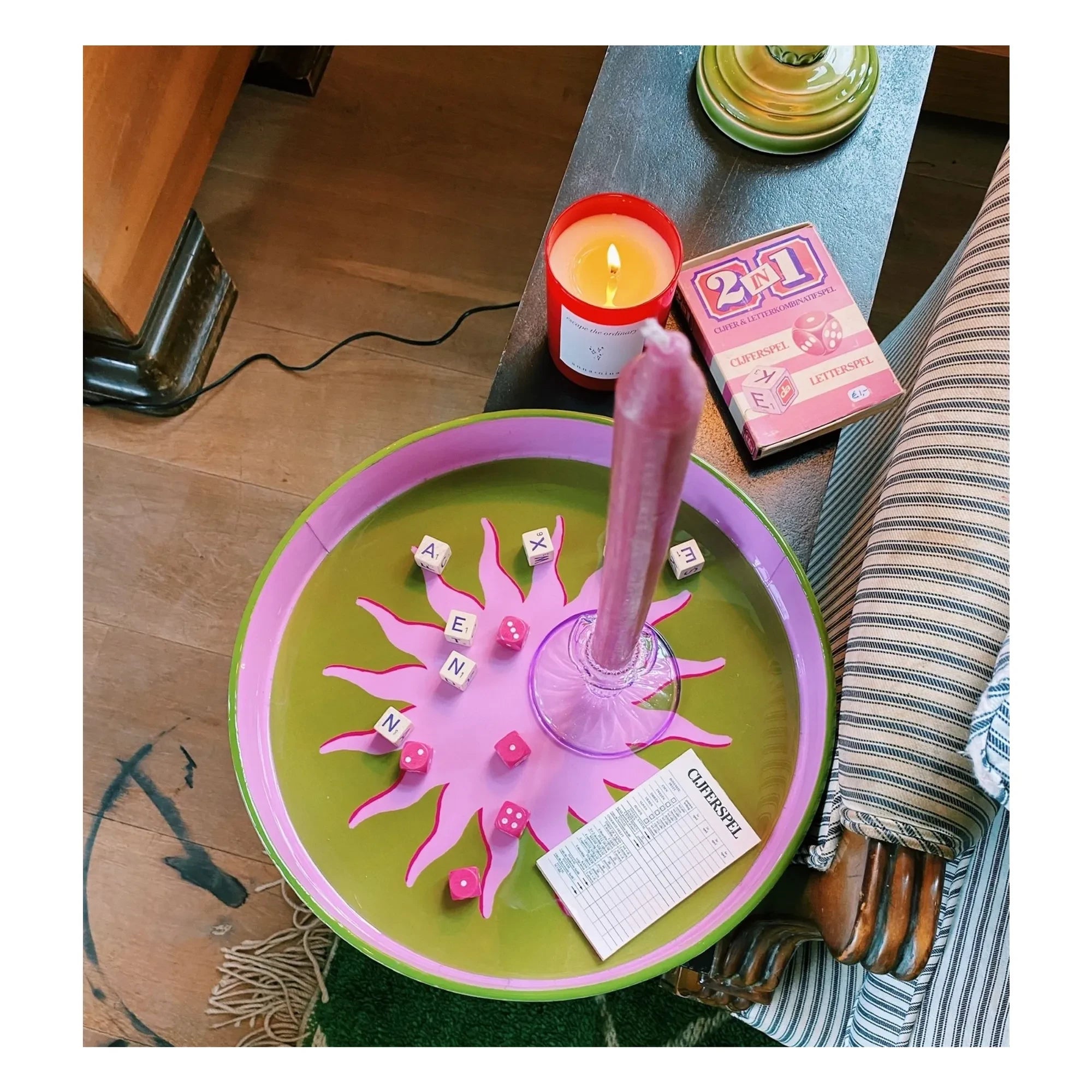 Anna + Nina - Jane cam candelabro | Morado