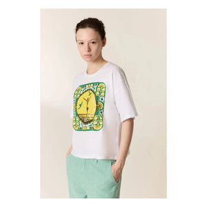 Leon & Harper - Camiseta Siente tu Espíritu Algodón orgánico | Blanco