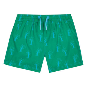 Bonton - Bañador Palm | Verde esmeralda