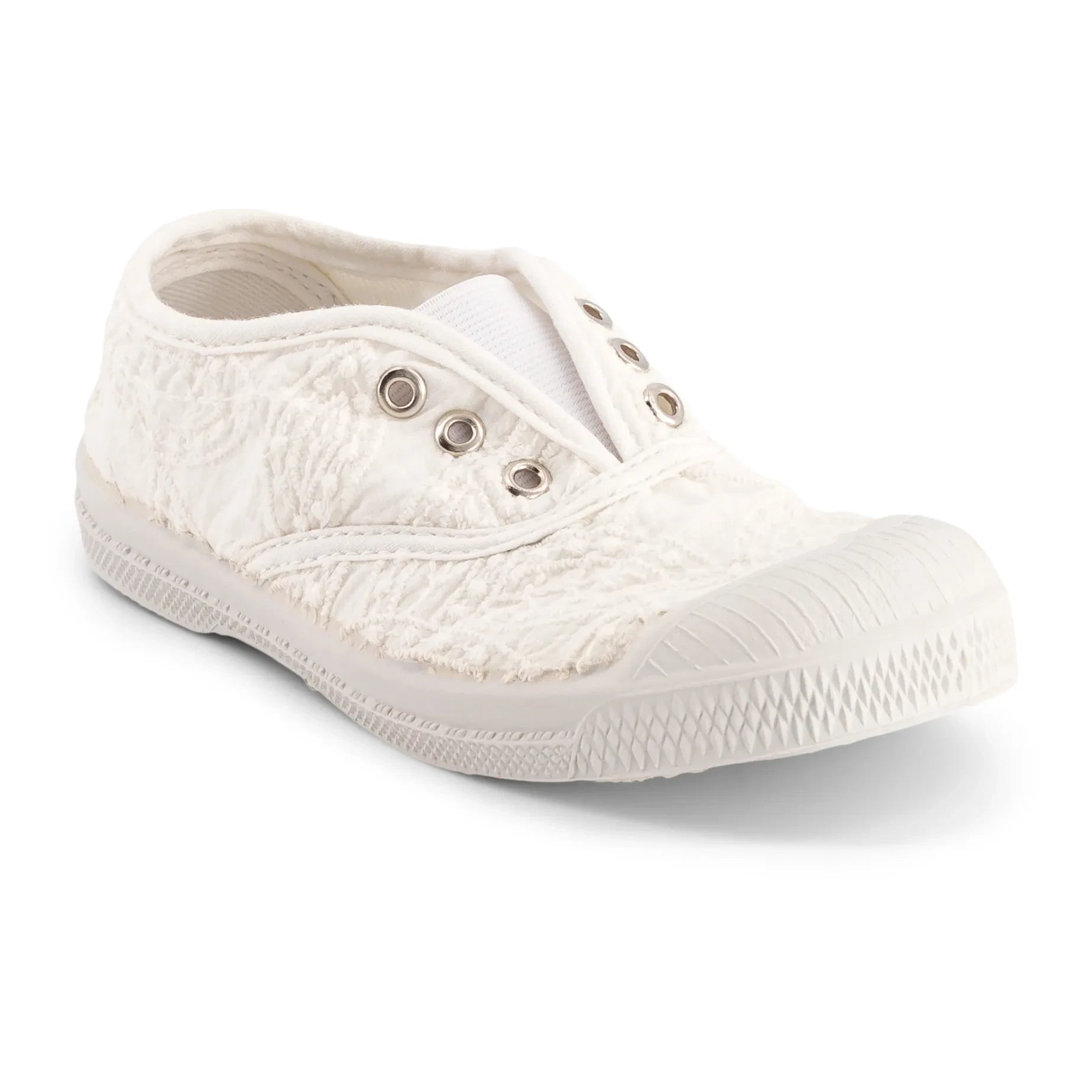 Bensimon - Tennis Elly Broderie Anglaise | Blanco