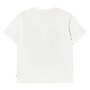 Tinycottons - Camiseta de algodón orgánico Giverny | Blanco