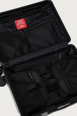 Sprayground - Paris’teki Köpek Balıkları Siyah Sert Kabuklu Valiz 910CL328NSZ
