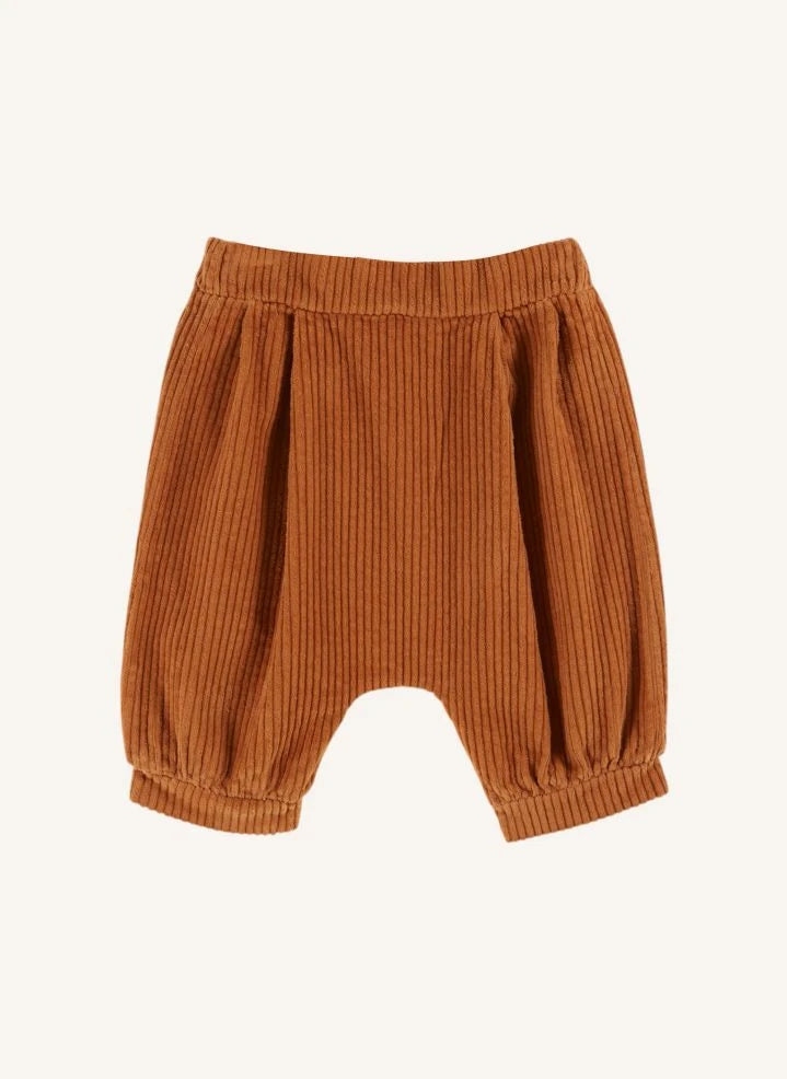 Emile et Ida - Pantalones bombachos de terciopelo | Caramelo