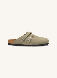 BIRKENSTOCK - Sandalias Blair de ante | Gris marrón