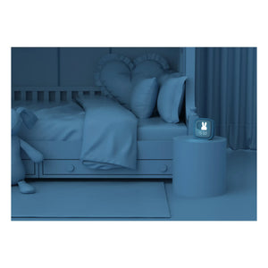MOB - Reloj Despertador y Luz Nocturna Billy | Azul Marino