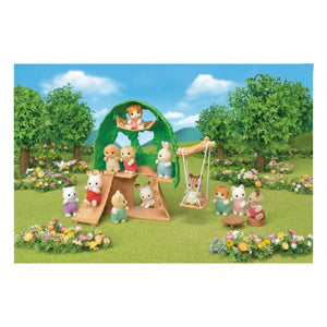 Sylvanian Families - Casita de Bebés y Muñeca Ardilla Bebé