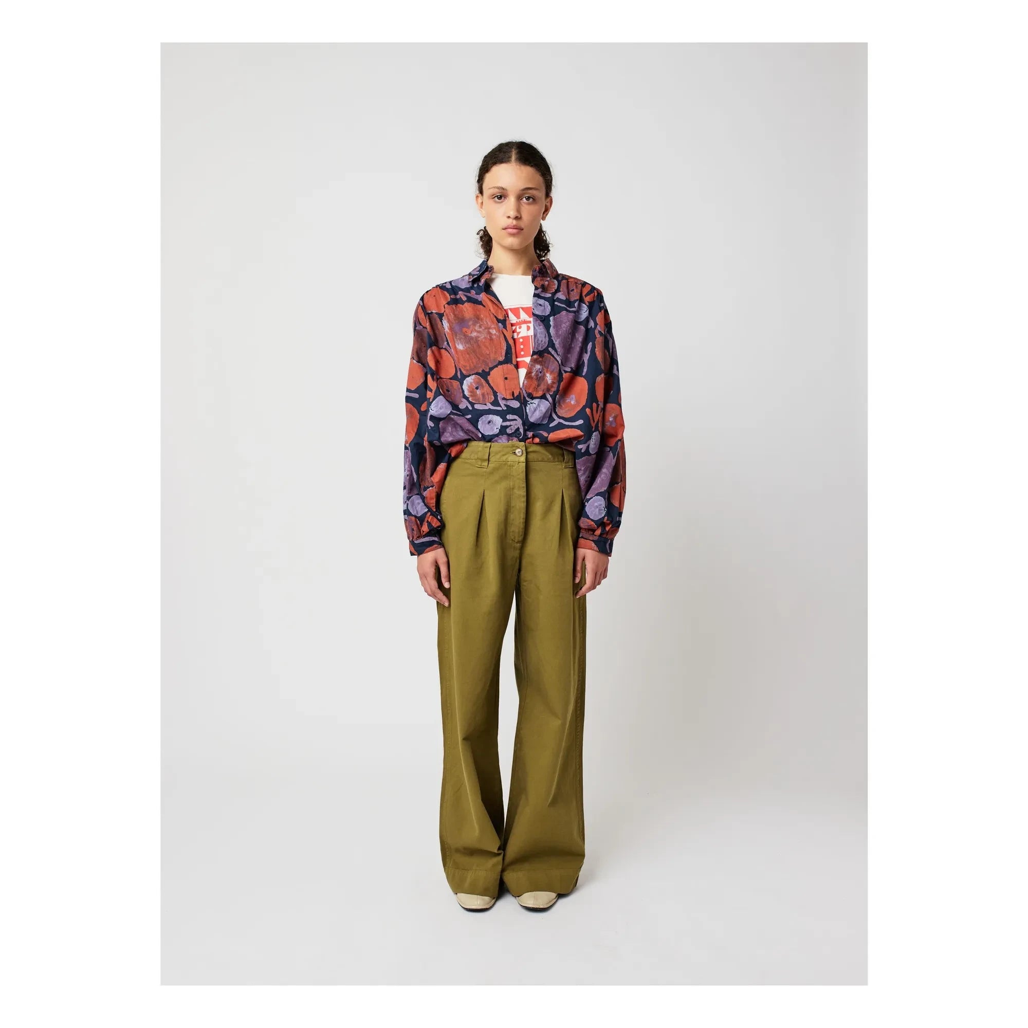 Bobo Choses - Pantalones Pinces - Colección para mujer | Caqui